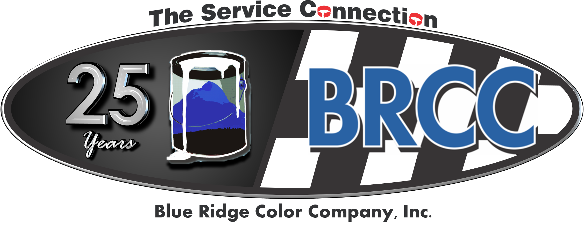 blue ridge color company logo