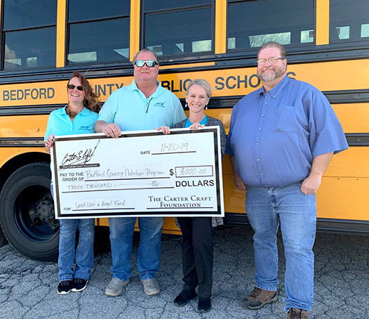 bedford county school donation