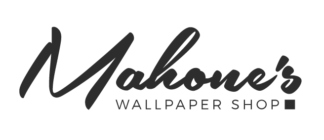 mahone's walpapper shop logo